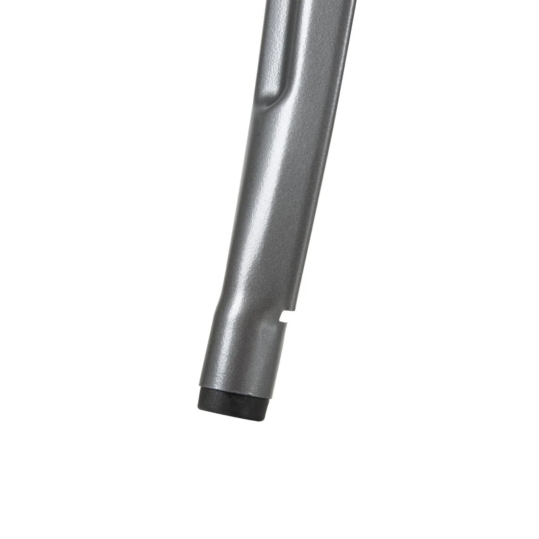 Bolero Bistro Square Steel Table Gun Metal 668mm - Image 6