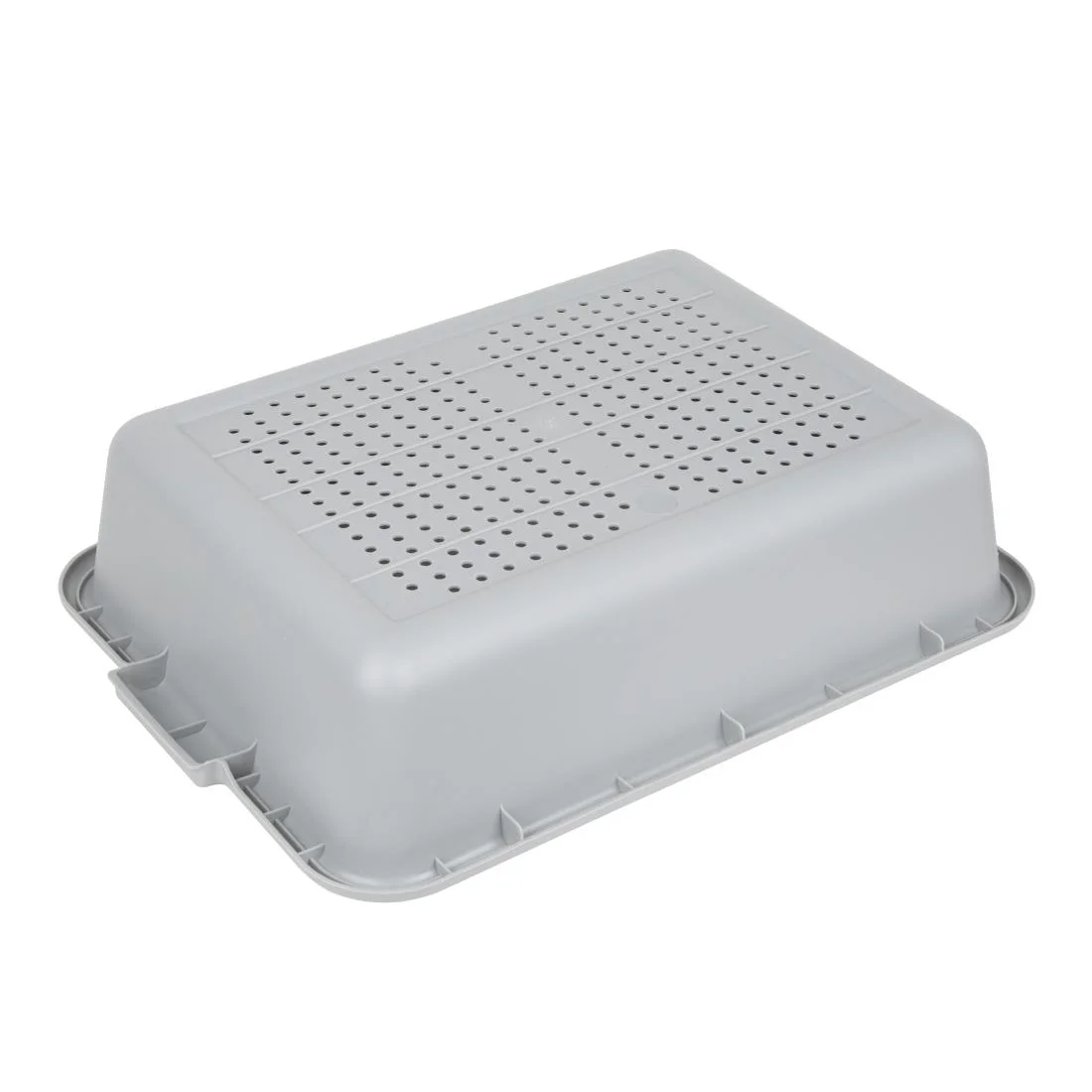 Vogue EDLP Plastic Perforated Storage Box Grey - Image 4