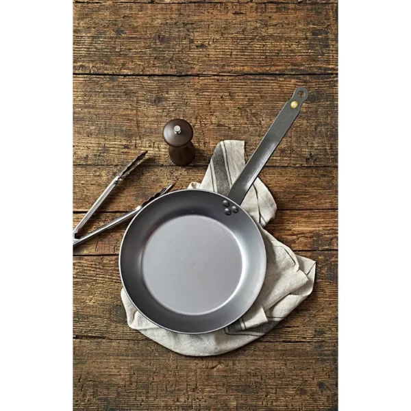 De Buyer Mineral B Black Iron Induction Frying Pan 280mm