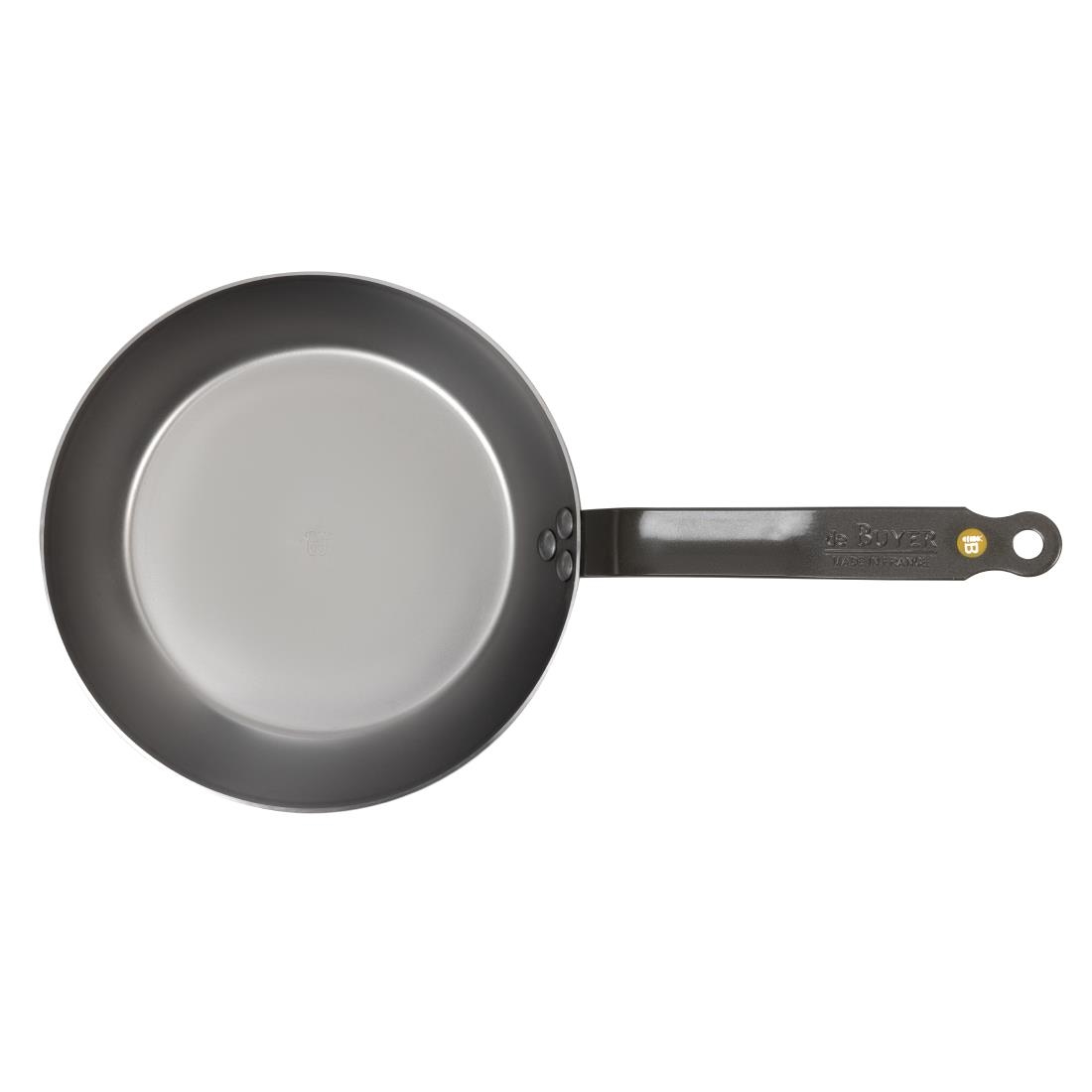 De Buyer Mineral B Black Iron Induction Frying Pan 240mm