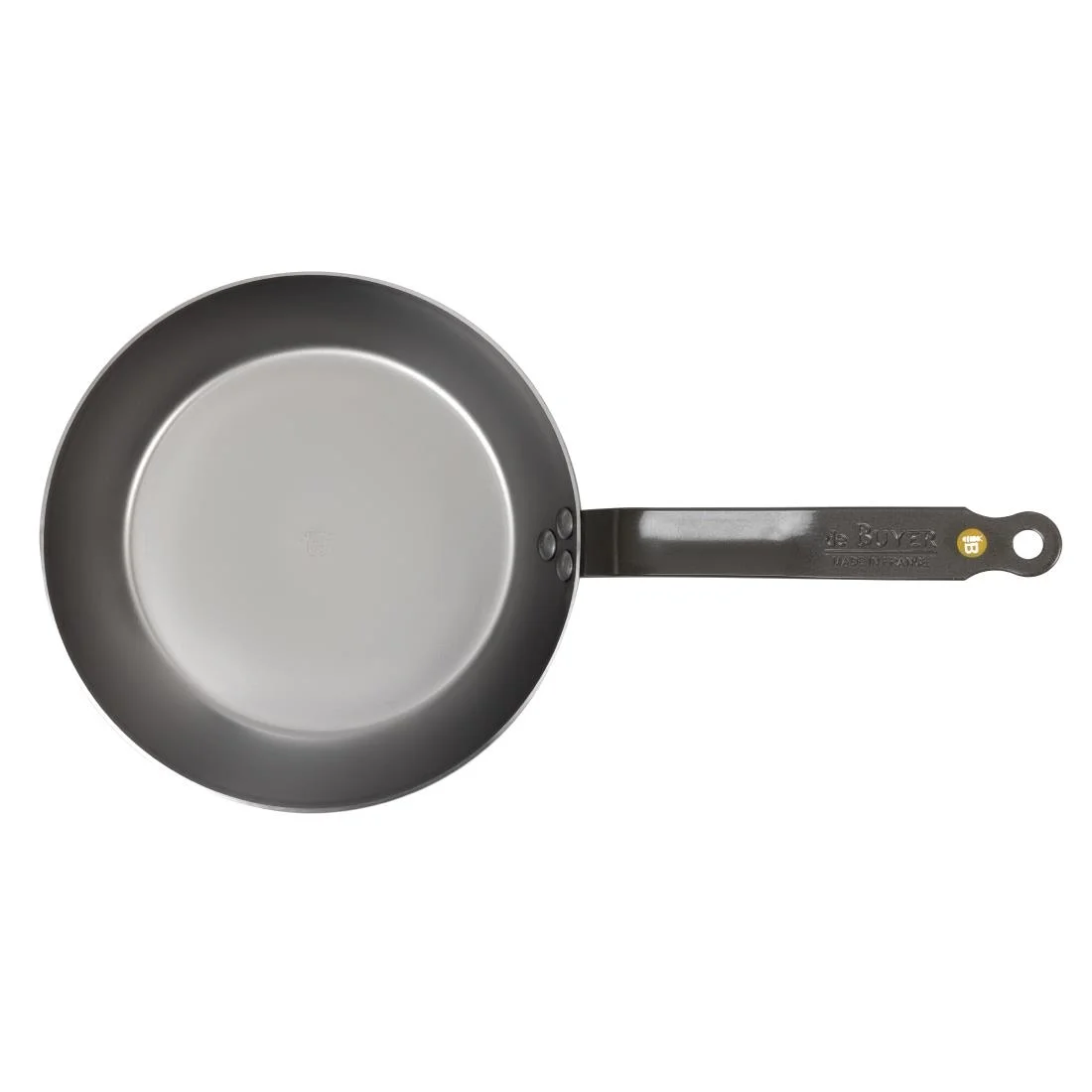De Buyer Mineral B Black Iron Induction Frying Pan 240mm - Image 3