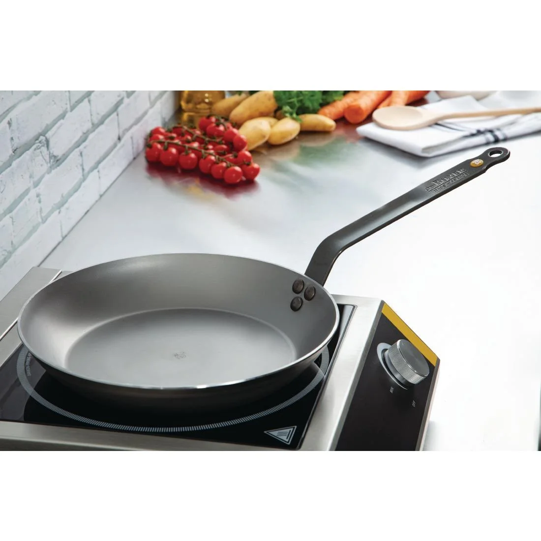 De Buyer Mineral B Black Iron Induction Frying Pan 280mm - Image 13