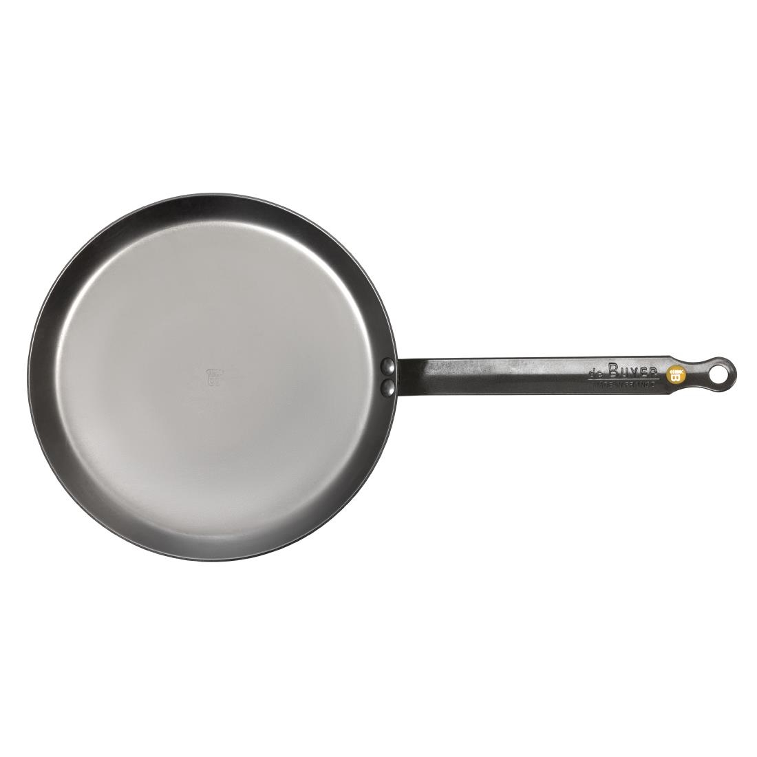 De Buyer Mineral B Black Iron Crepe Pan 240mm
