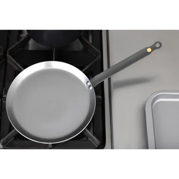 De Buyer Mineral B Black Iron Crepe Pan 240mm