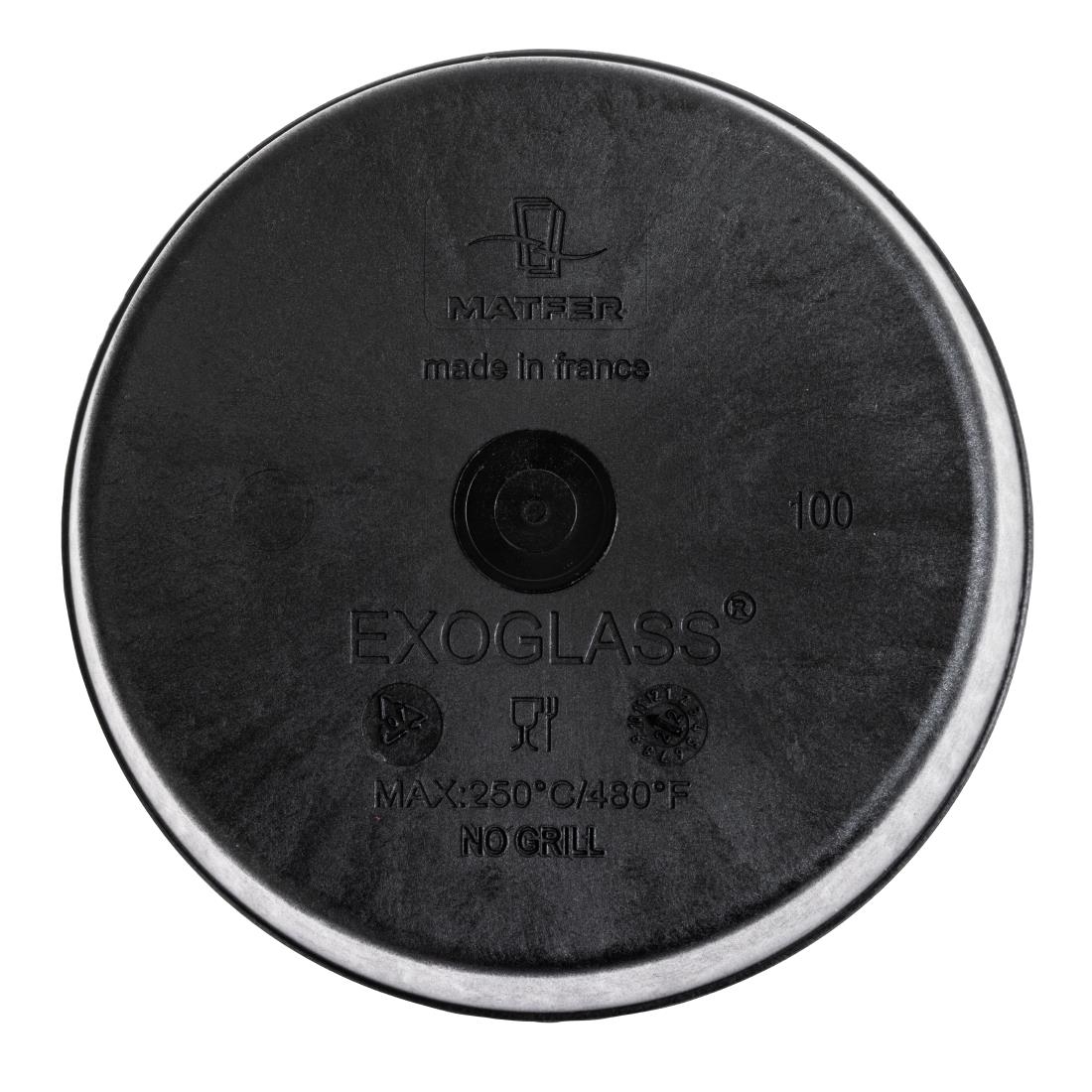 Matfer Exoglass Mini Pie Moulds Plain 10cm