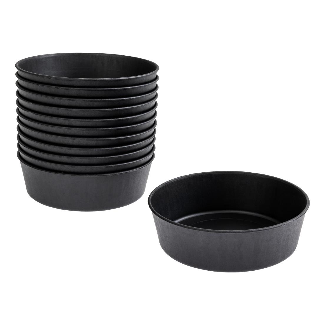 Matfer Exoglass Mini Pie Moulds Plain 10cm