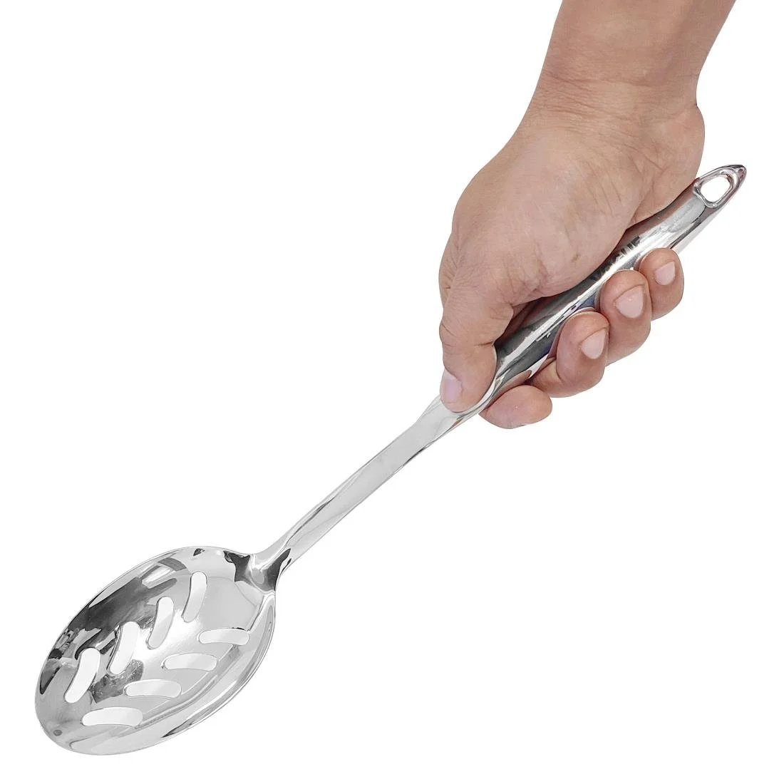 Vogue Slotted Spoon 360mm - Image 3