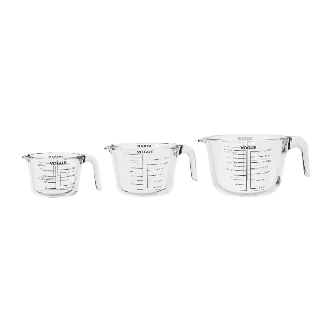 Vogue Glass Measuring Jug 1080ml - Image 5