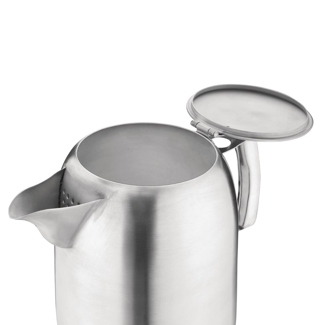 Olympia Airline Teapot Stainless Steel 56oz