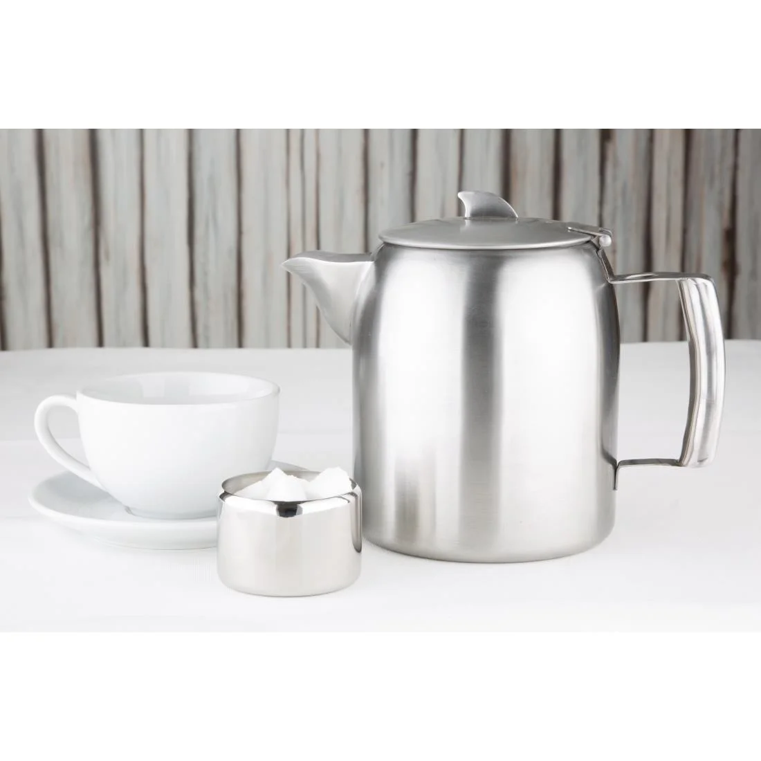Olympia Airline Teapot Stainless Steel 56oz - Image 4