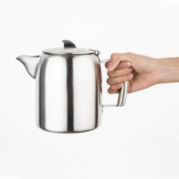 Olympia Airline Teapot Stainless Steel 56oz