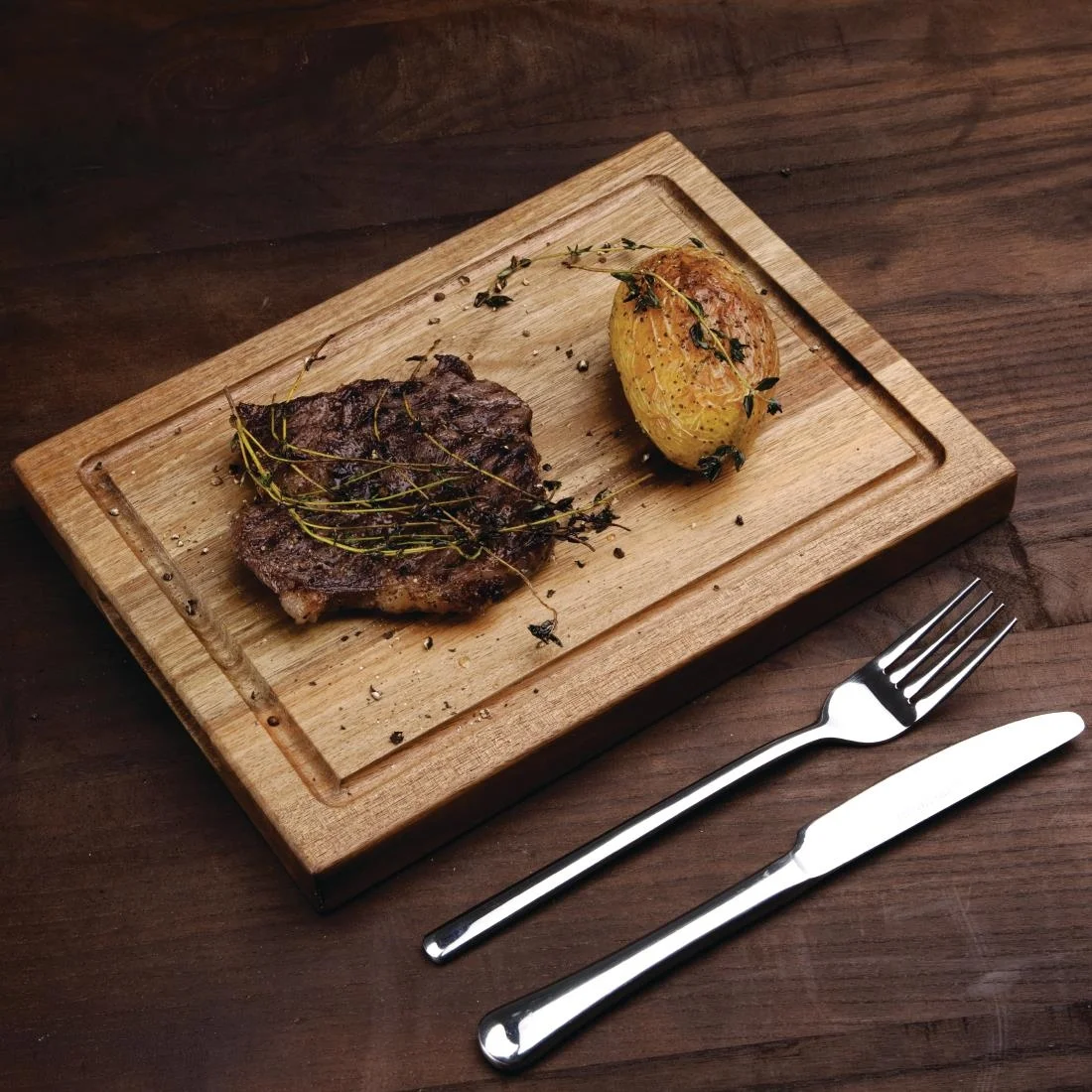 Olympia Small Acacia Steak Board - Image 5