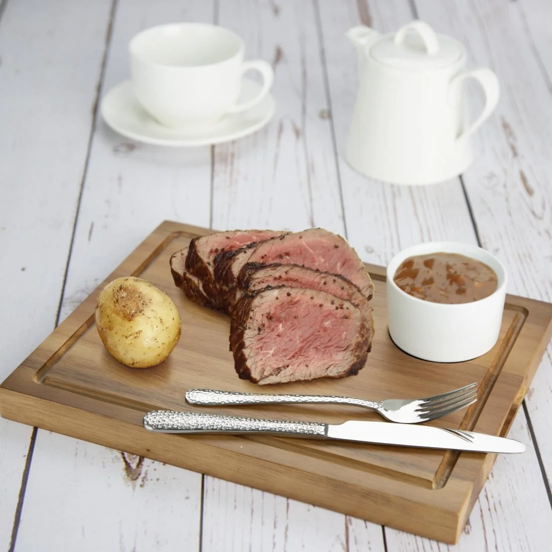 Olympia Large Acacia Steak Board - Image 5