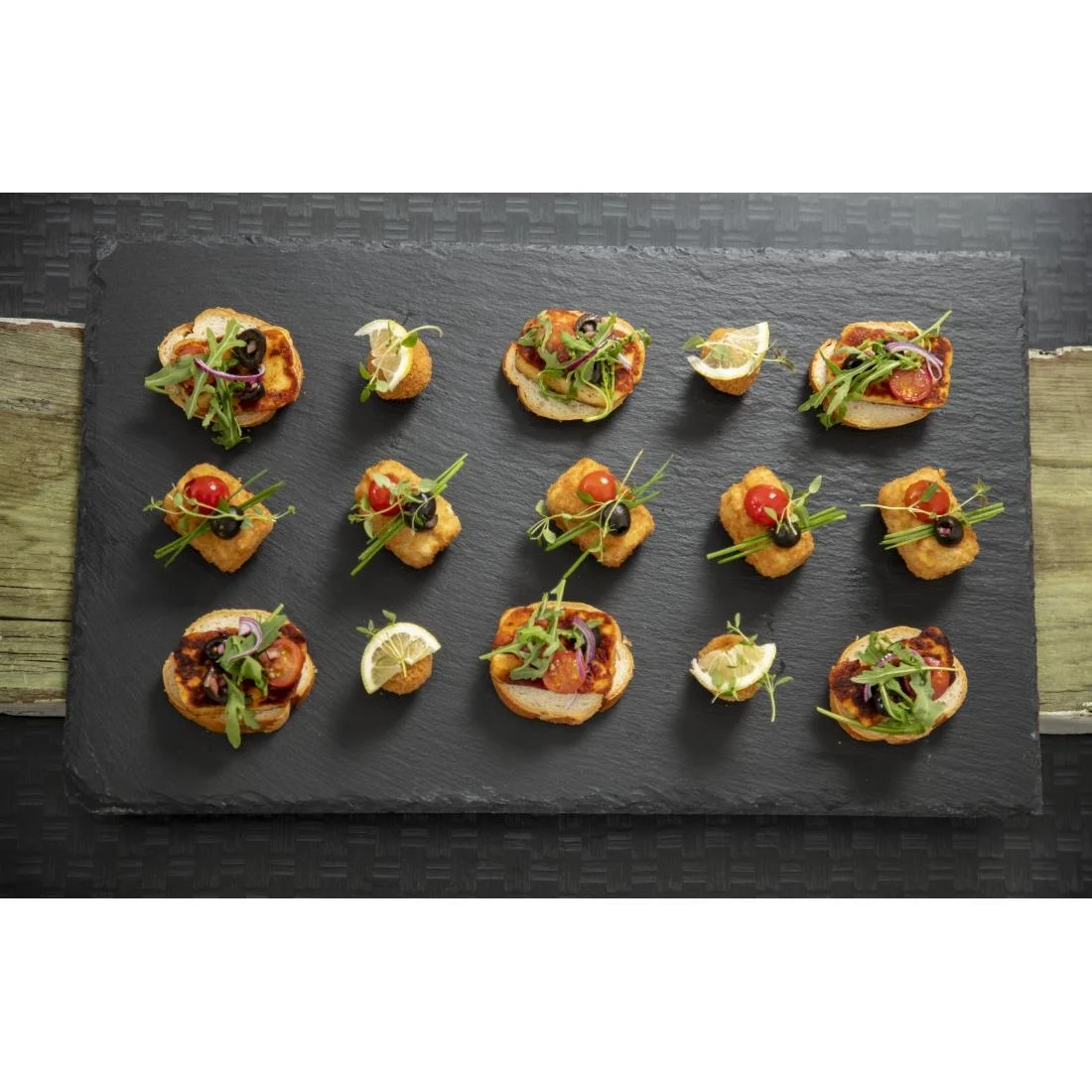 Olympia 1/1 GN Natural Slate Tray - Image 6