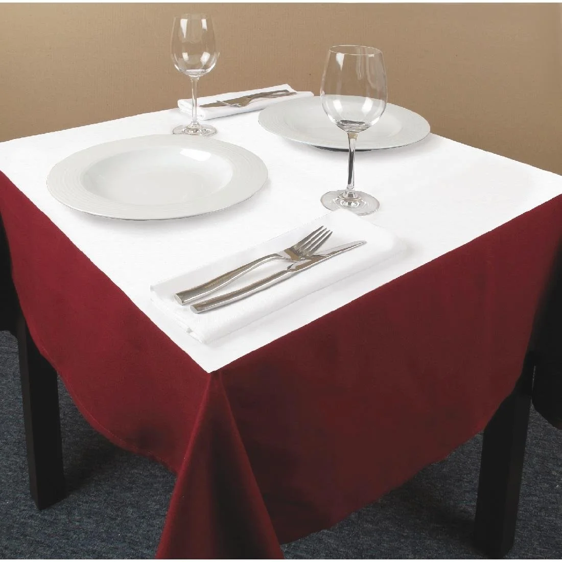 Paper Table Cover Glossy White (400 Pack) - Image 4