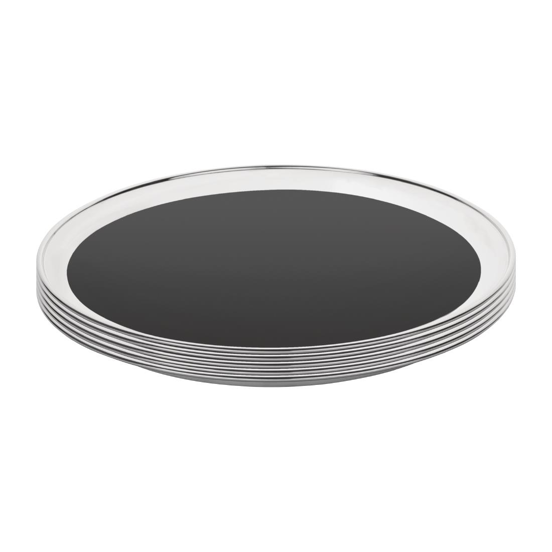 Olympia Non Slip Bar Tray Round 12 in