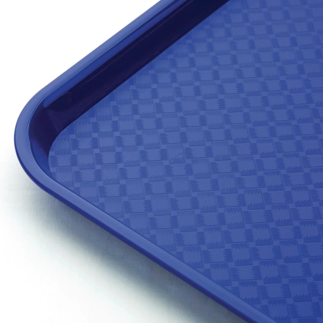 Kristallon Plastic Fast Food Tray Blue Small - Image 2