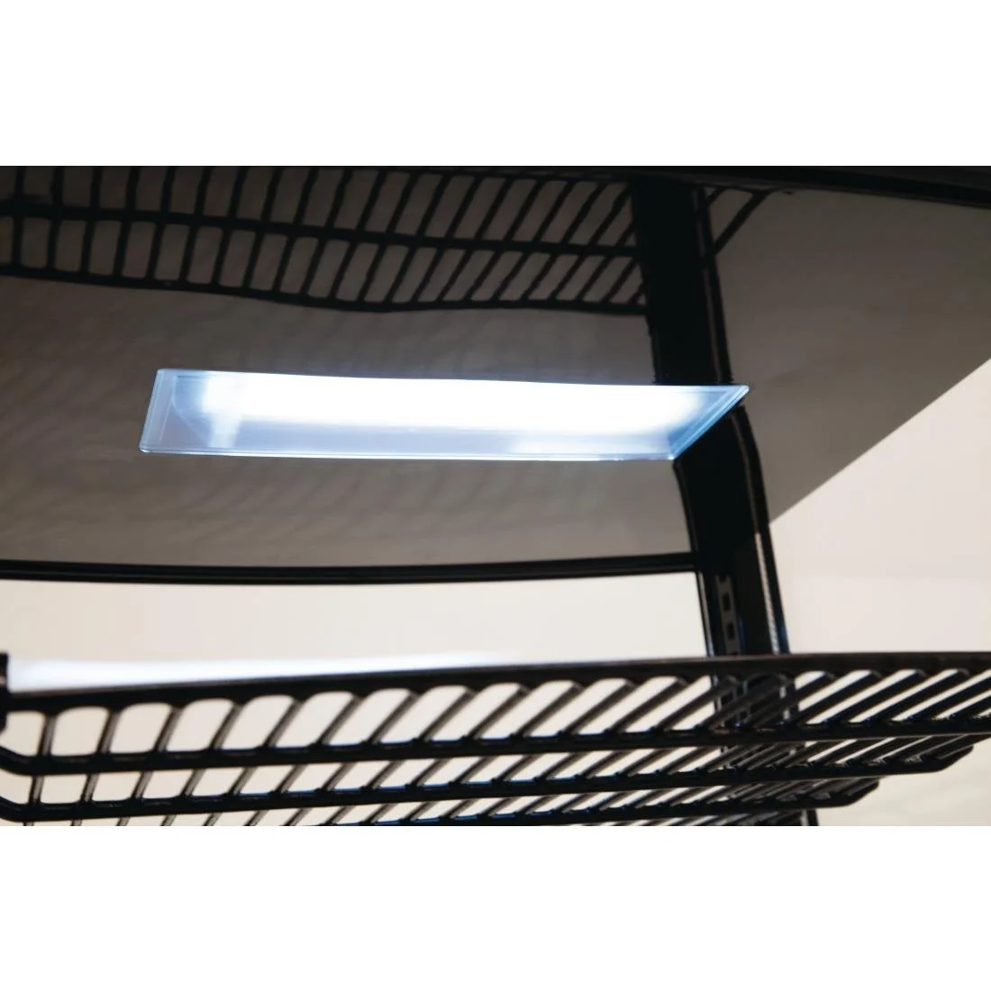 Polar C-Series Energy Efficient Curved Door Display Fridge Black 86Ltr - Image 10