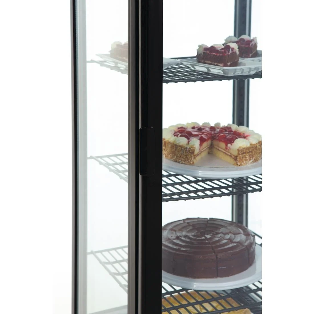 Polar C-Series Energy Efficient Curved Door Display Fridge Black 235Ltr - Image 7