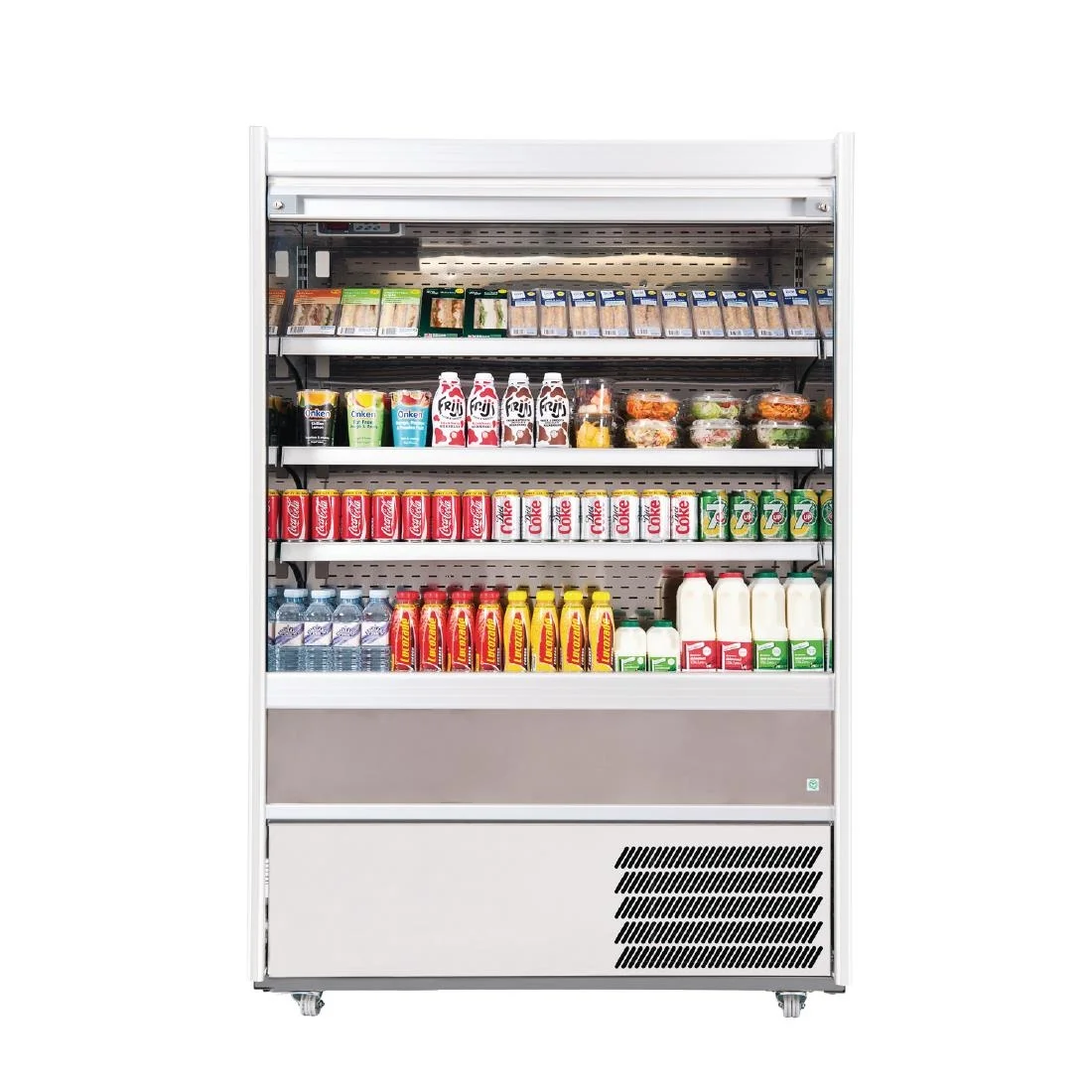 Williams Gem 1250mm Slimline Multideck Stainless Steel with Security Shutter R125-SCS - Image 4