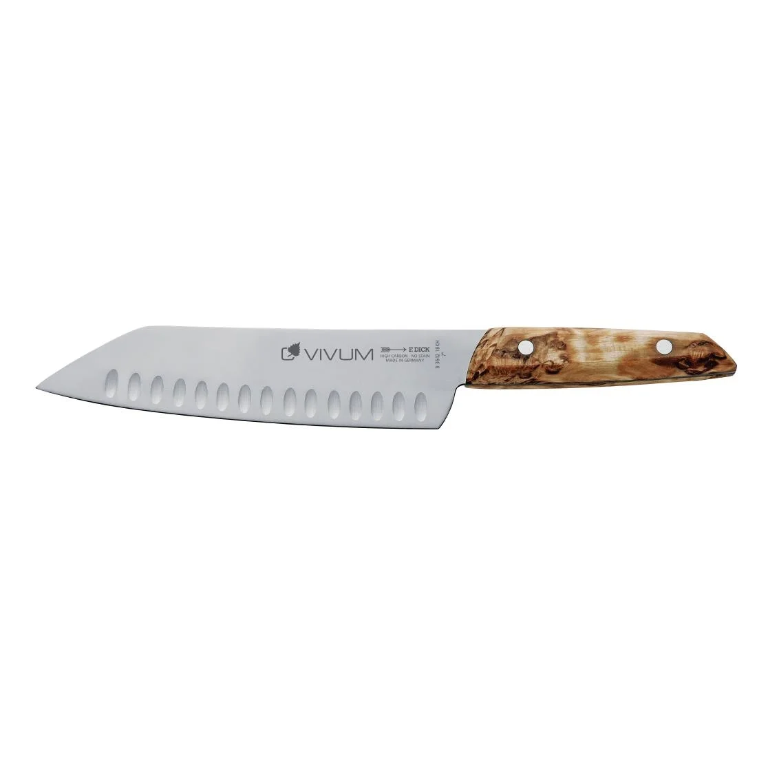 Dick Vivum Santoku Knife Brown 18 cm