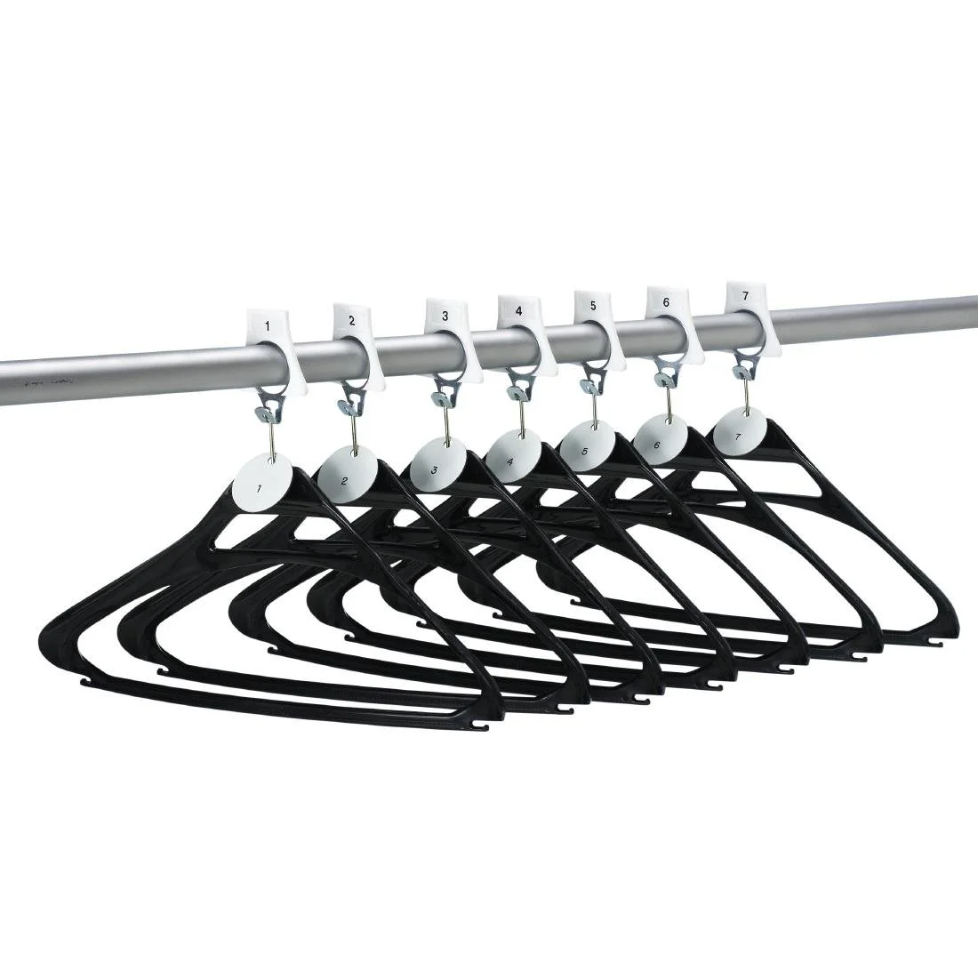 Numbered Cloakroom Hangers 1-100