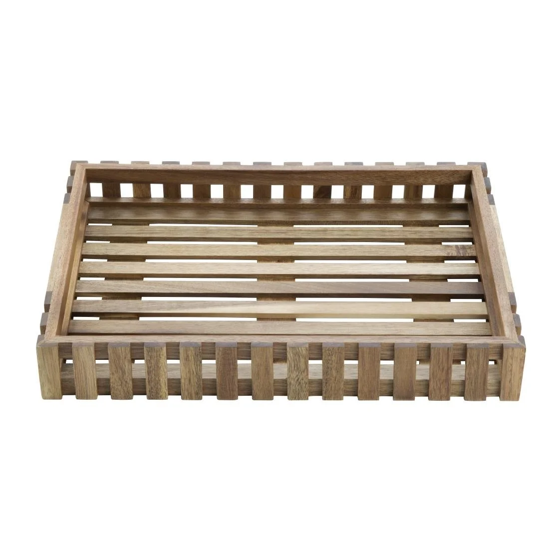 Olympia Acacia Small Storage Box 356x255mm - Image 2