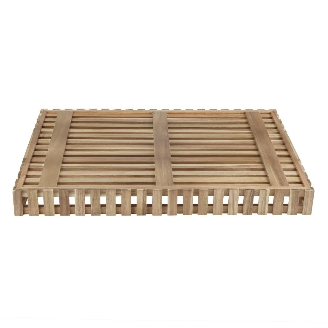 Olympia Acacia Large Storage Box 510x356mm - Image 3
