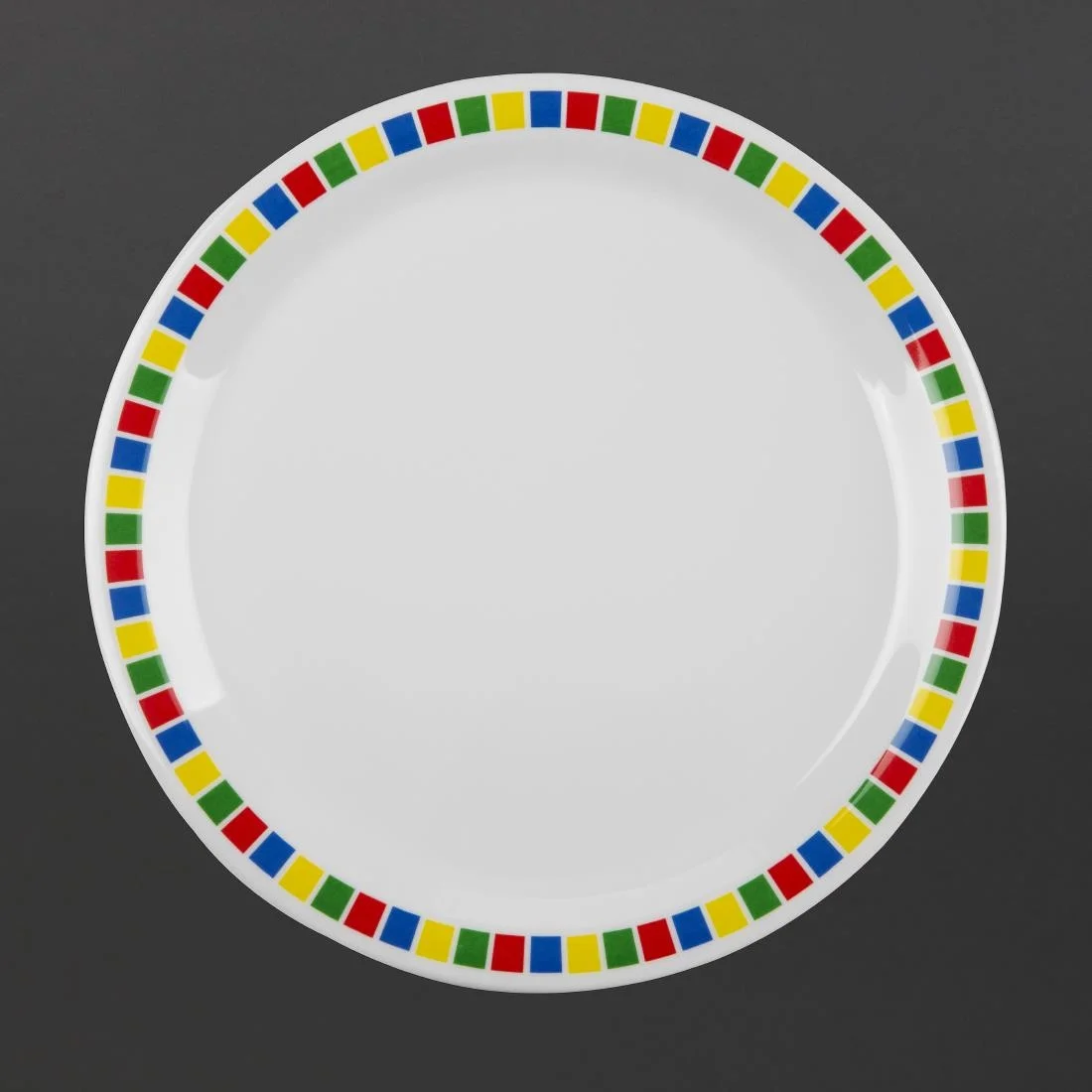 Kristallon Fairground Melamine Dinner Plates 230mm - Image 3