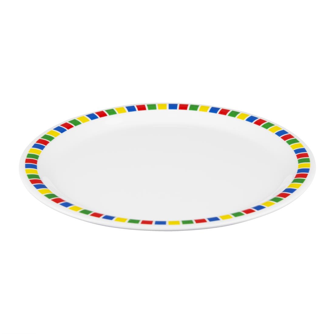 Kristallon Fairground Melamine Dinner Plates 230mm