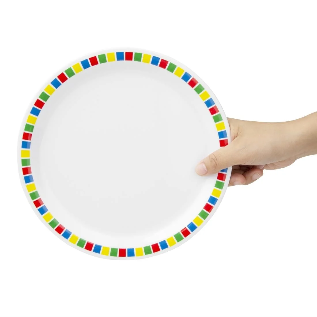 Kristallon Fairground Melamine Dinner Plates 230mm - Image 6