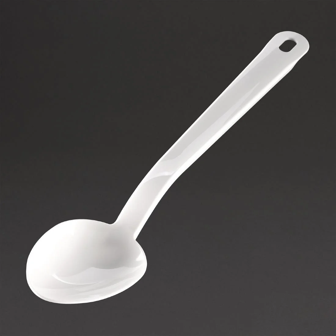 Matfer Bourgeat Exoglass Serving Spoon White 13" - Image 5