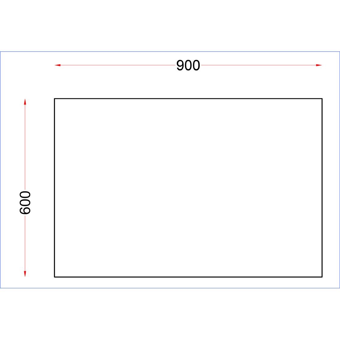 Holmes Stainless Steel Centre Table 900mm