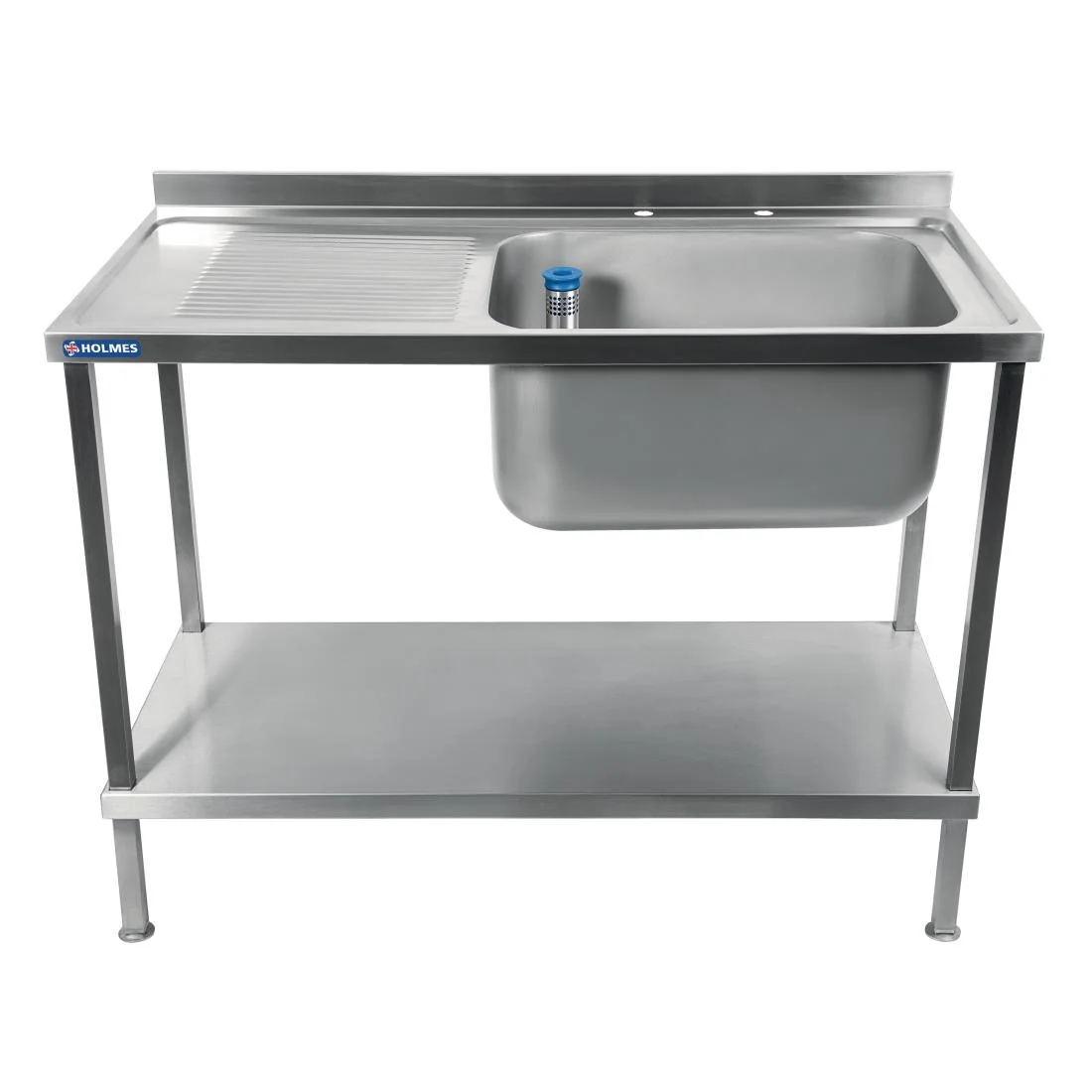 Holmes Fully Assembled Stainless Steel Sink Left Hand Drainer 1000mm - Image 2