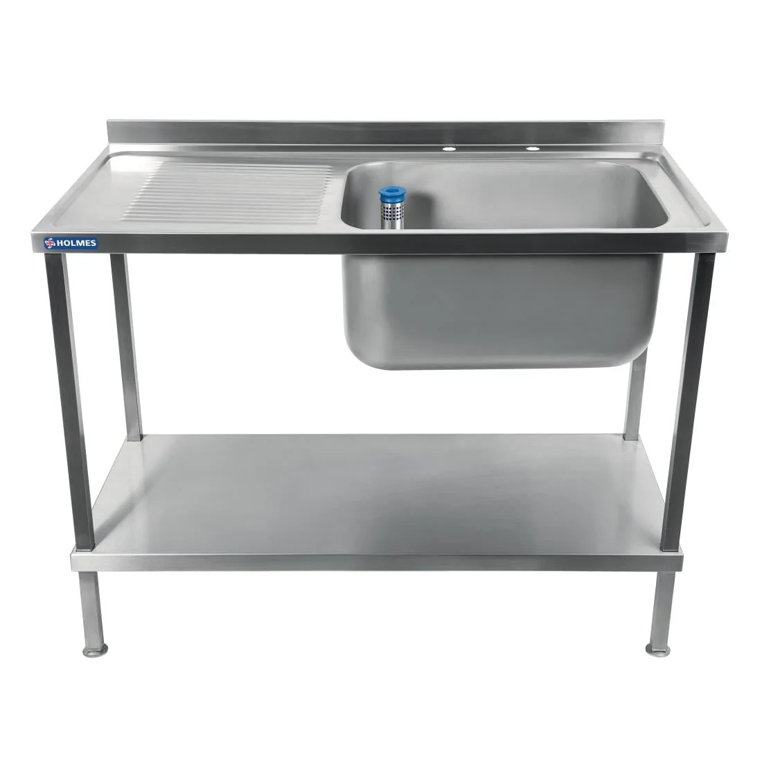 Holmes Fully Assembled Stainless Steel Sink Left Hand Drainer 1500mm - Image 2