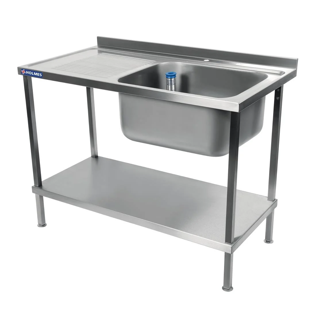 Holmes Fully Assembled Stainless Steel Sink Left Hand Drainer 1500mm