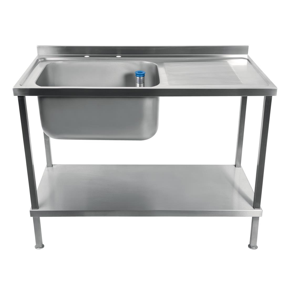 Holmes Fully Assembled Stainless Steel Sink Right Hand Drainer 1000mm