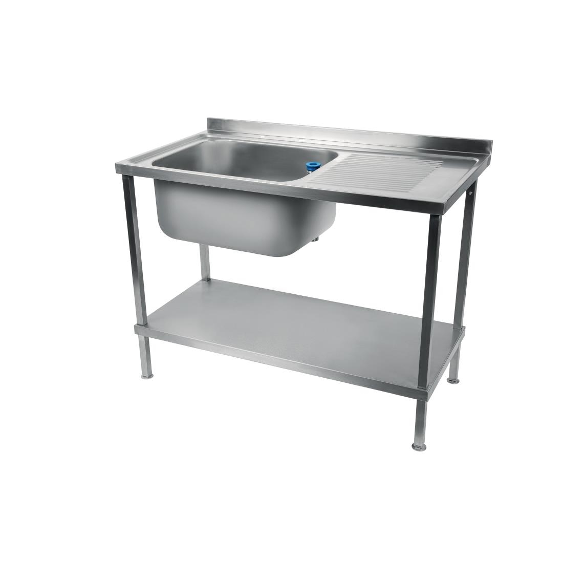 Holmes Fully Assembled Stainless Steel Sink Right Hand Drainer 1000mm