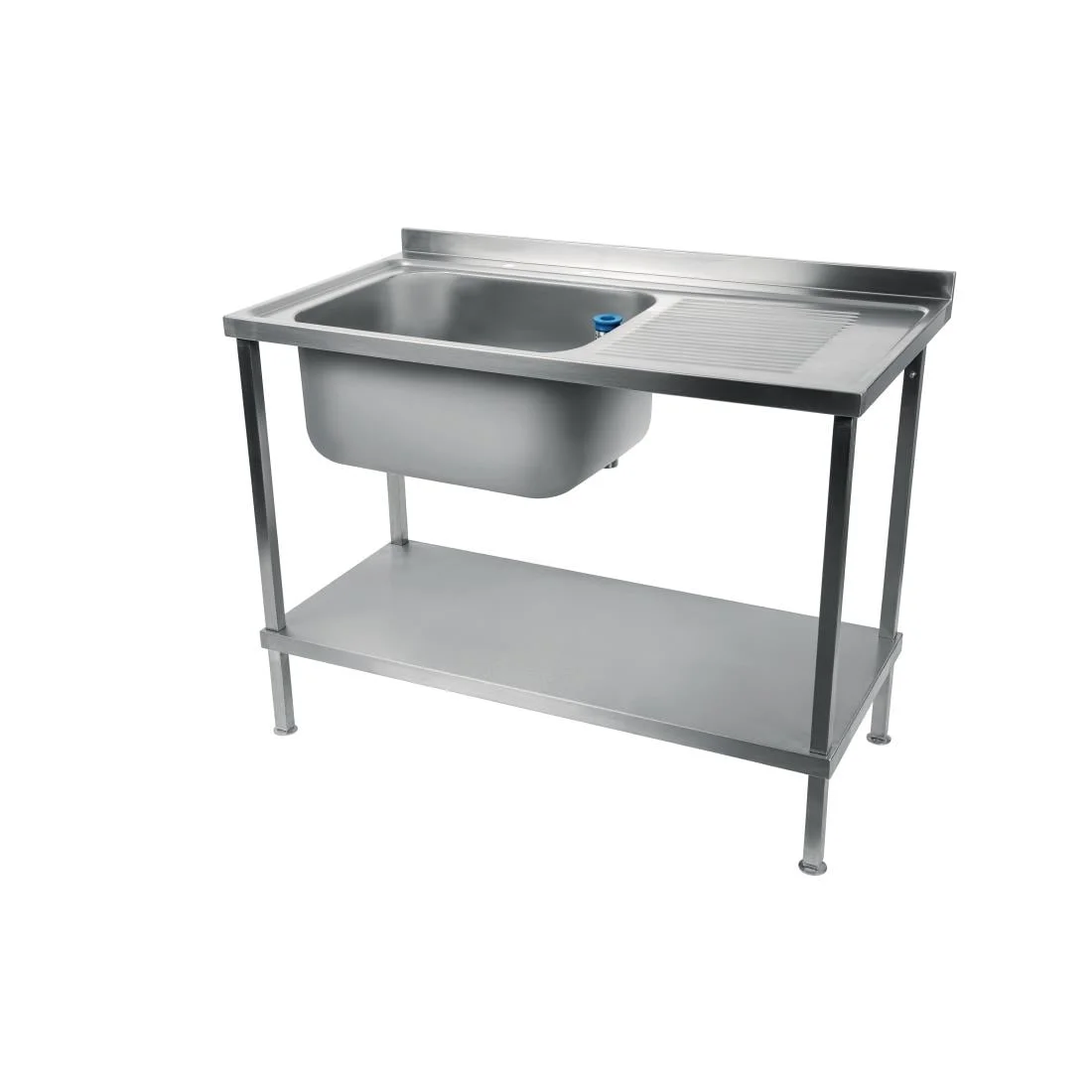 Holmes Fully Assembled Stainless Steel Sink Right Hand Drainer 1500mm - Image 3