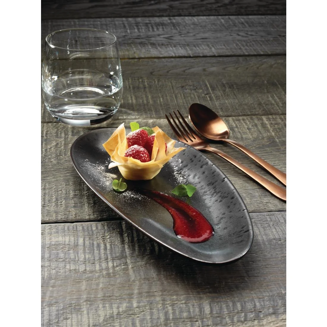 Olympia Fusion Oval Plate 250mm - Image 4