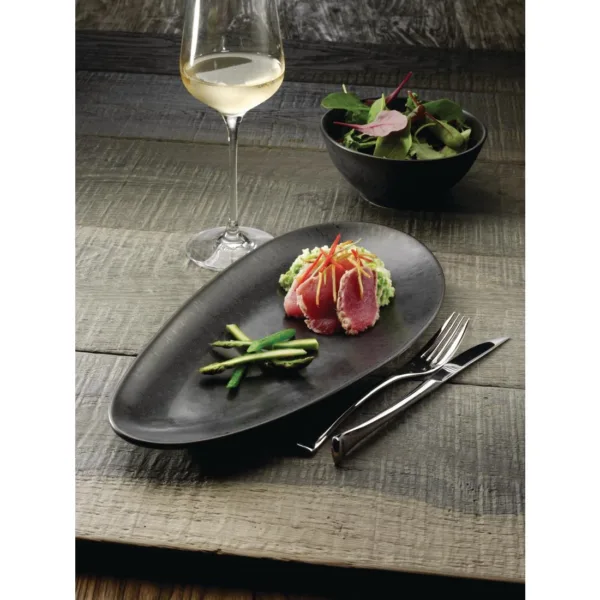 Olympia Fusion Oval Plate 357mm
