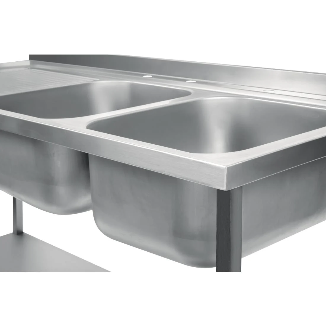 Holmes Fully Assembled Stainless Steel Sink Left Hand Drainer 1800mm