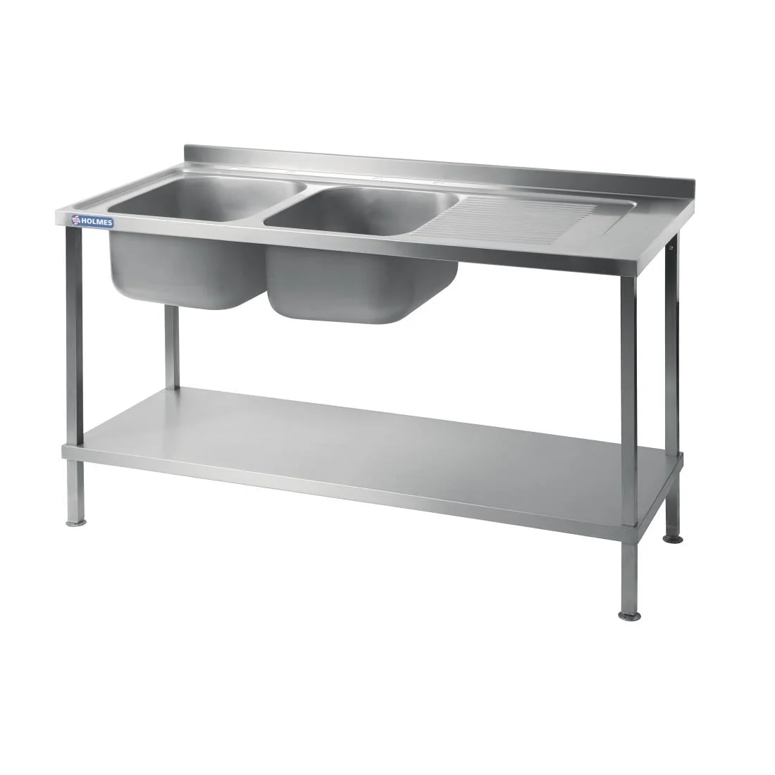Holmes Fully Assembled Stainless Steel Sink Right Hand Drainer 1800mm - Image 4