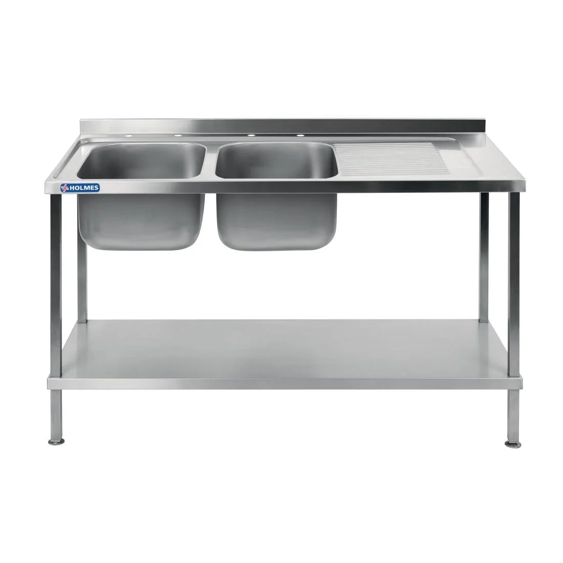 Holmes Fully Assembled Stainless Steel Sink Right Hand Drainer 1800mm - Image 5
