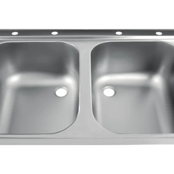 Holmes Fully Assembled Stainless Steel Sink Left Hand Drainer 1800mm