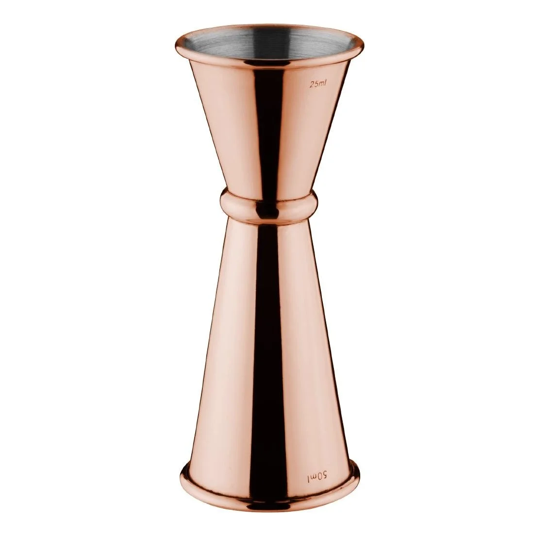 Olympia Banded Jigger Copper 25ml/50ml - Image 2