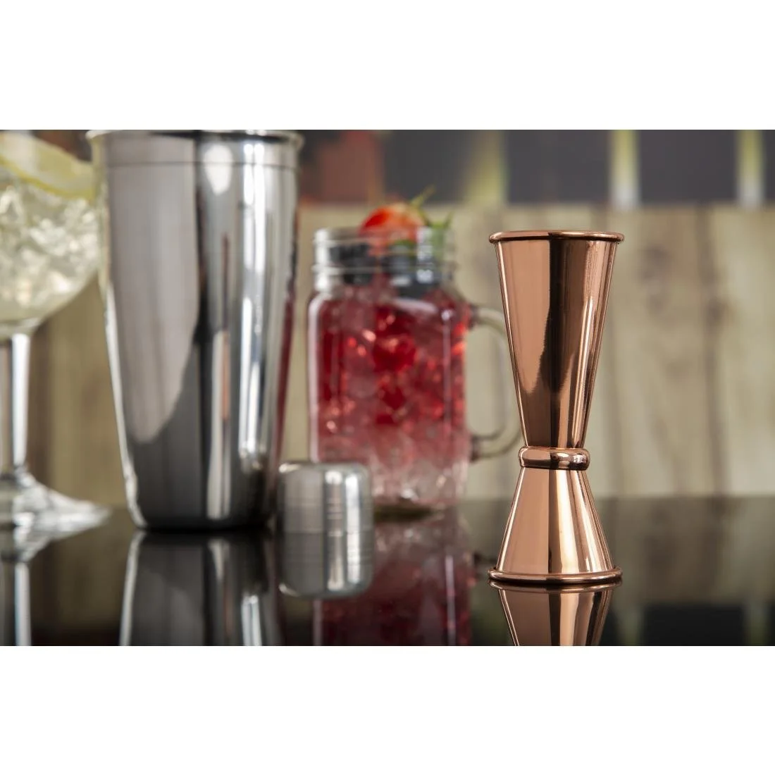 Olympia Banded Jigger Copper 25ml/50ml - Image 7