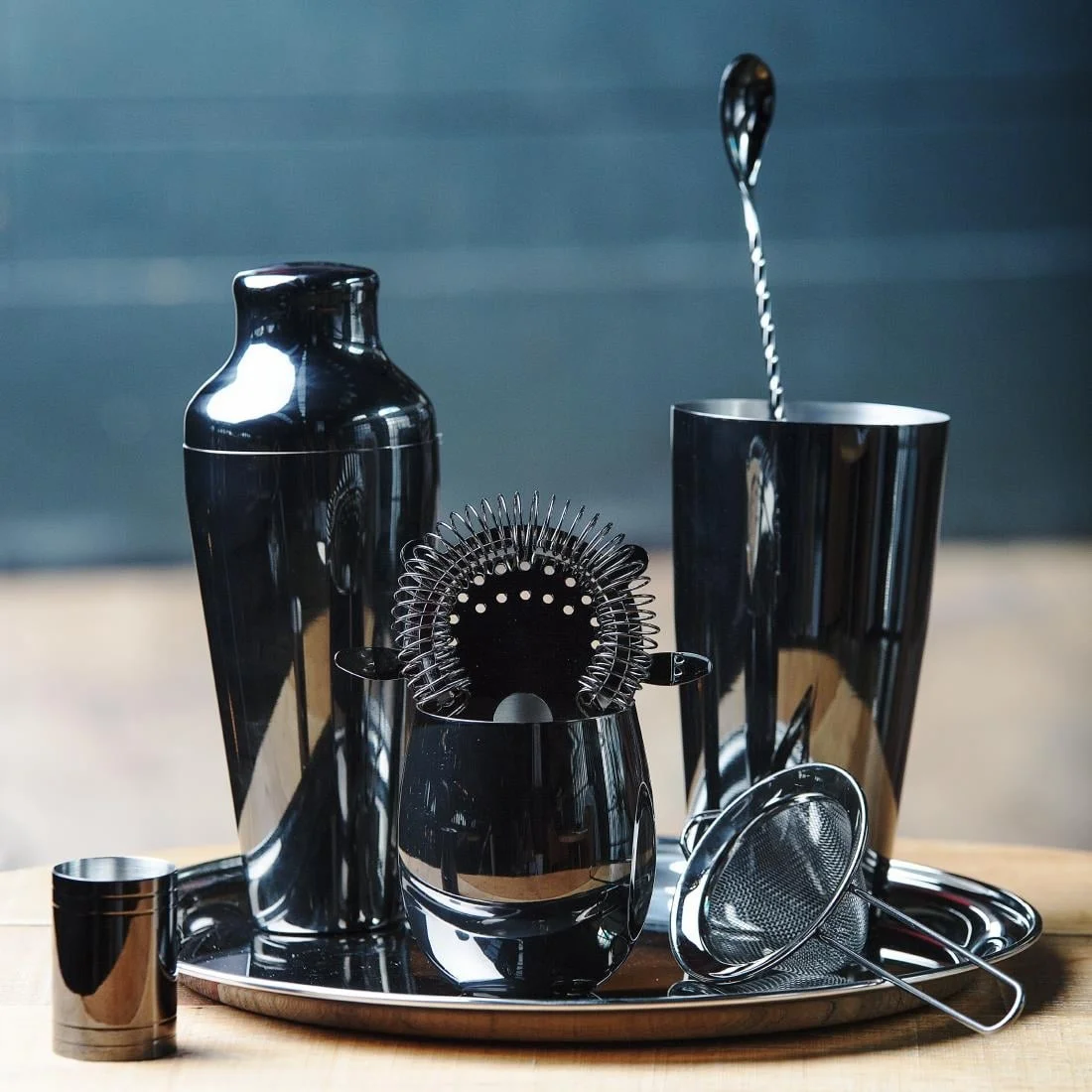 Olympia Boston Shaker Gunmetal - Image 2