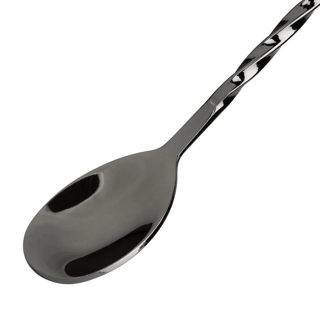 Olympia Cocktail Mixing Spoon Gunmetal - Image 3
