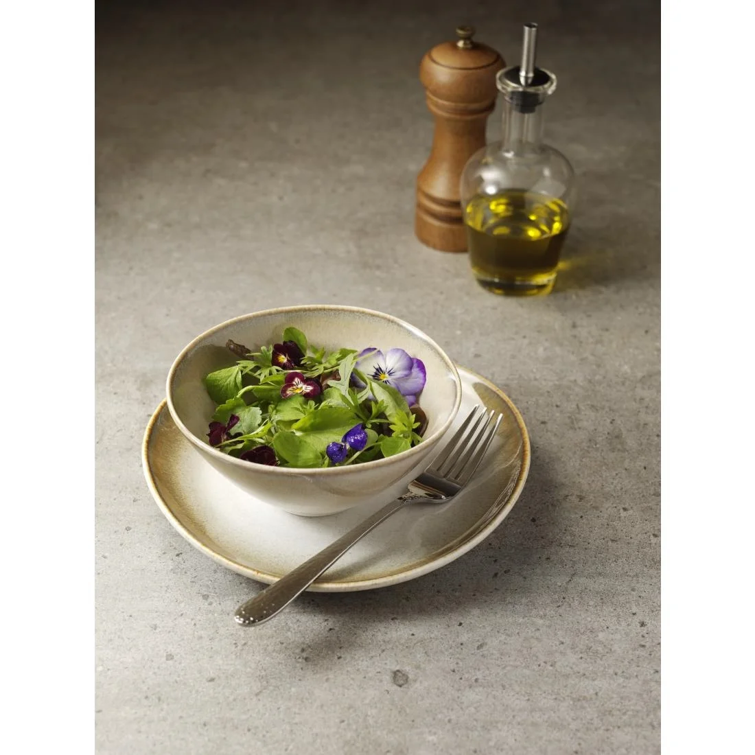 Olympia Birch Deep Bowls Taupe 150mm (6 Pack) - Image 4
